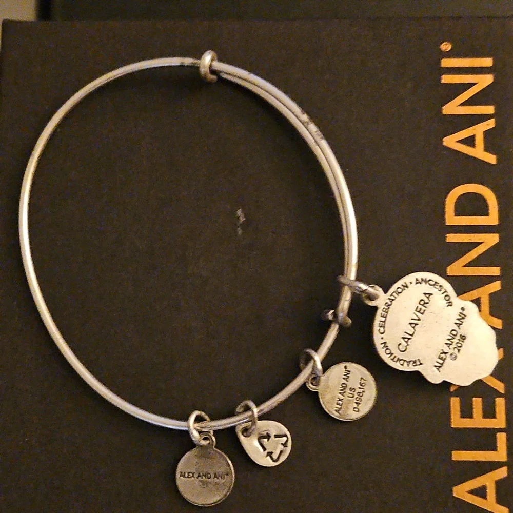 Alex and Ani Calavera Bracelet - Picture 7 of 7